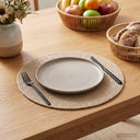 vidaXL Jute placemats 4 pcs Naturel Ø 30 cm 100% Tossa Jute