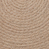 vidaXL Jute placemats 4 pcs Naturel Ø 30 cm 100% Tossa Jute