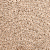 vidaXL Jute Placemat 4 st Naturel en Zwart 100% Tossa Jute