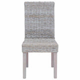vidaXL Eetkamerstoel 2 pcs Witte was 45 x 54 x 93 cm