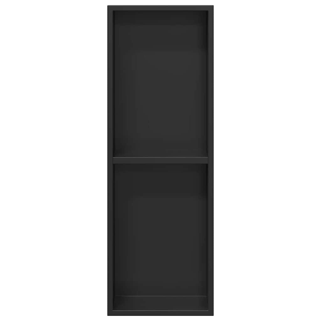 vidaXL Douche Niche Zwart 60 x 20 x 9,5 cm Roestvrij staal