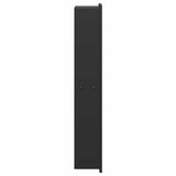 vidaXL Douche Niche Zwart 60 x 20 x 9,5 cm Roestvrij staal