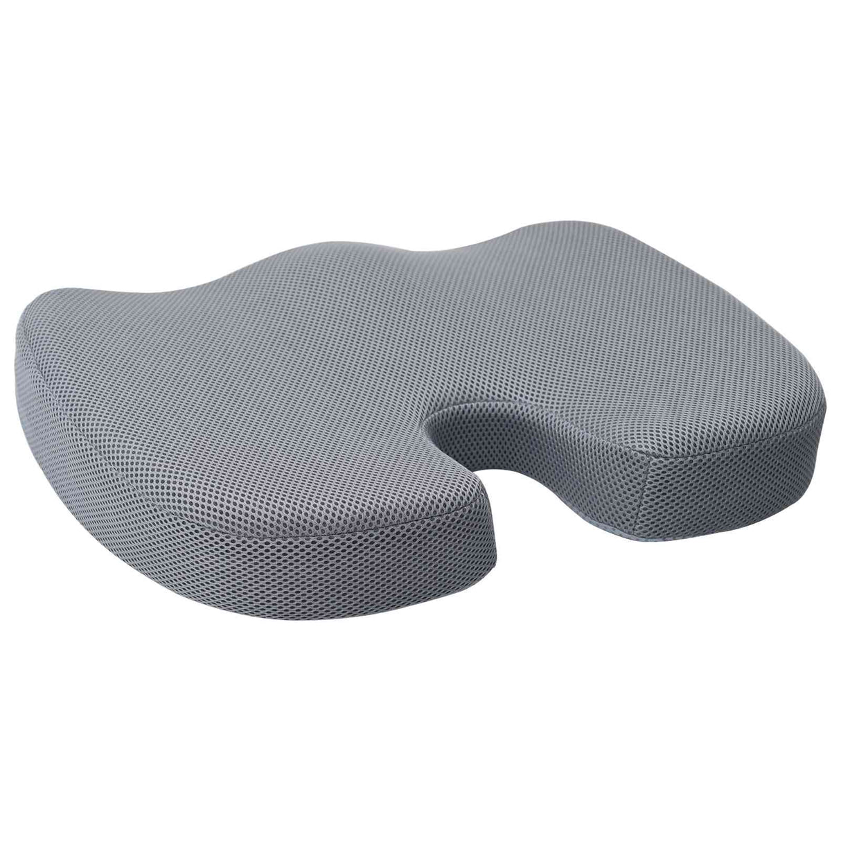 vidaXL Zitkussen Éénkleurig Grijs 47 x 37 x 8 cm Traagschuim