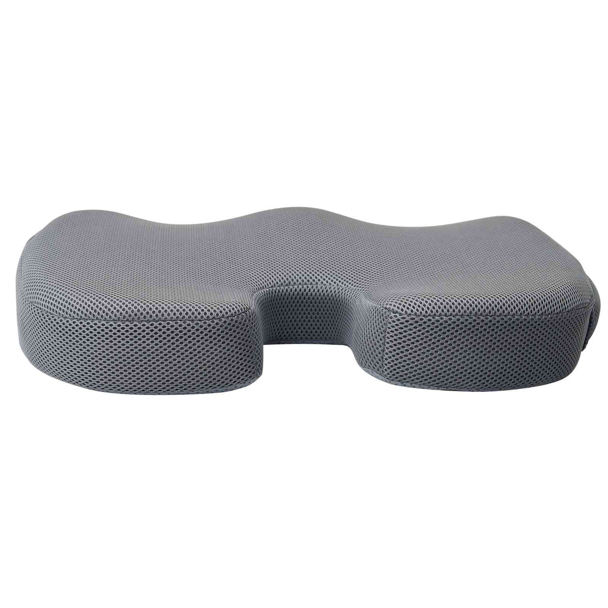 vidaXL Zitkussen Éénkleurig Grijs 47 x 37 x 8 cm Traagschuim