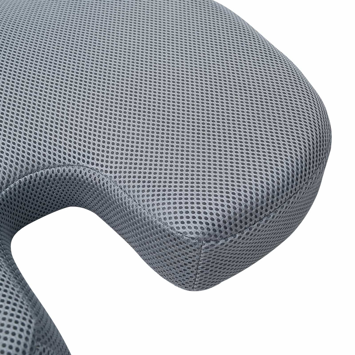 vidaXL Zitkussen Éénkleurig Grijs 47 x 37 x 8 cm Traagschuim
