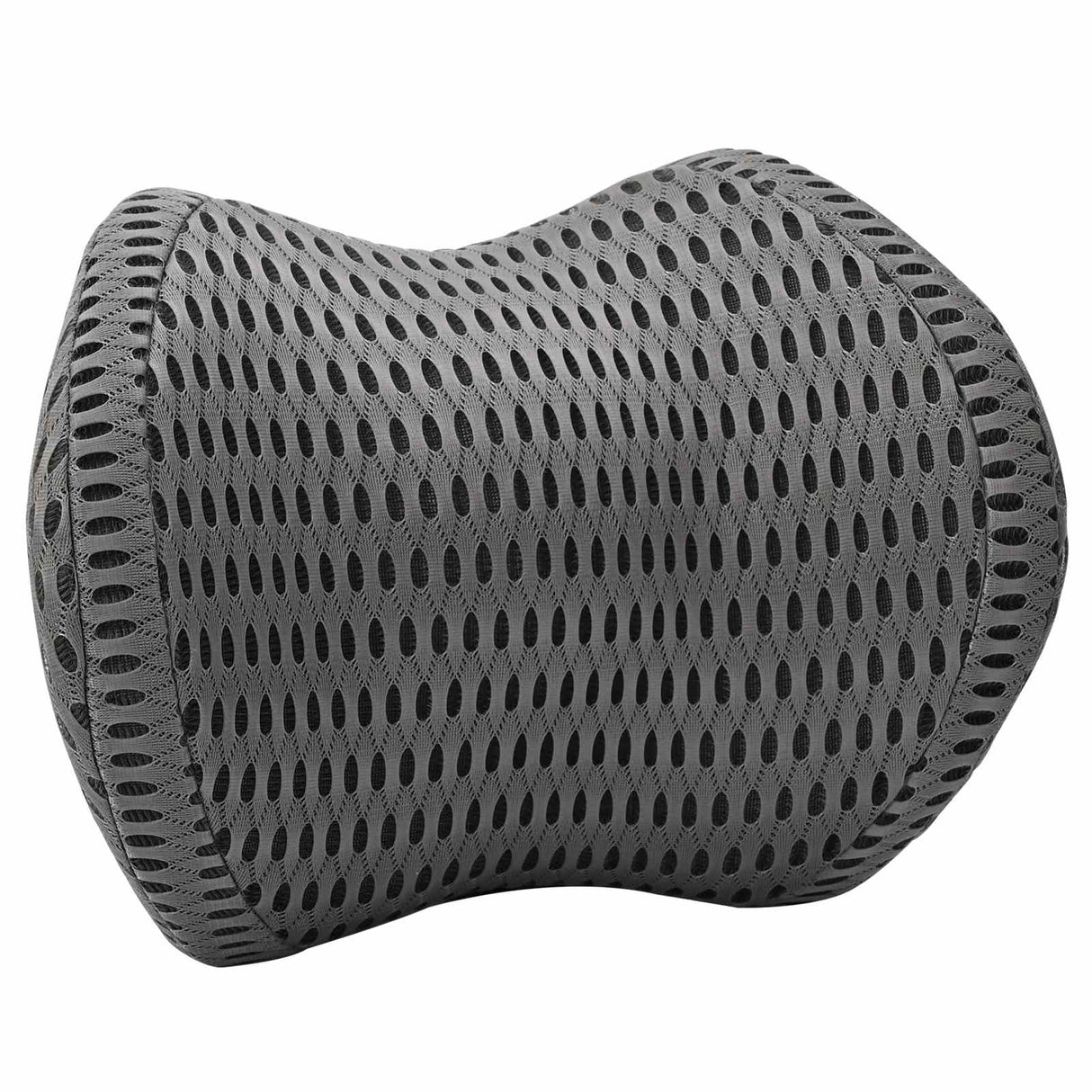 vidaXL Neck Pillow Grey Memory Foam 31 x 22 x 13 cm