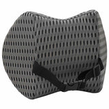 vidaXL Neck Pillow Grey Memory Foam 31 x 22 x 13 cm