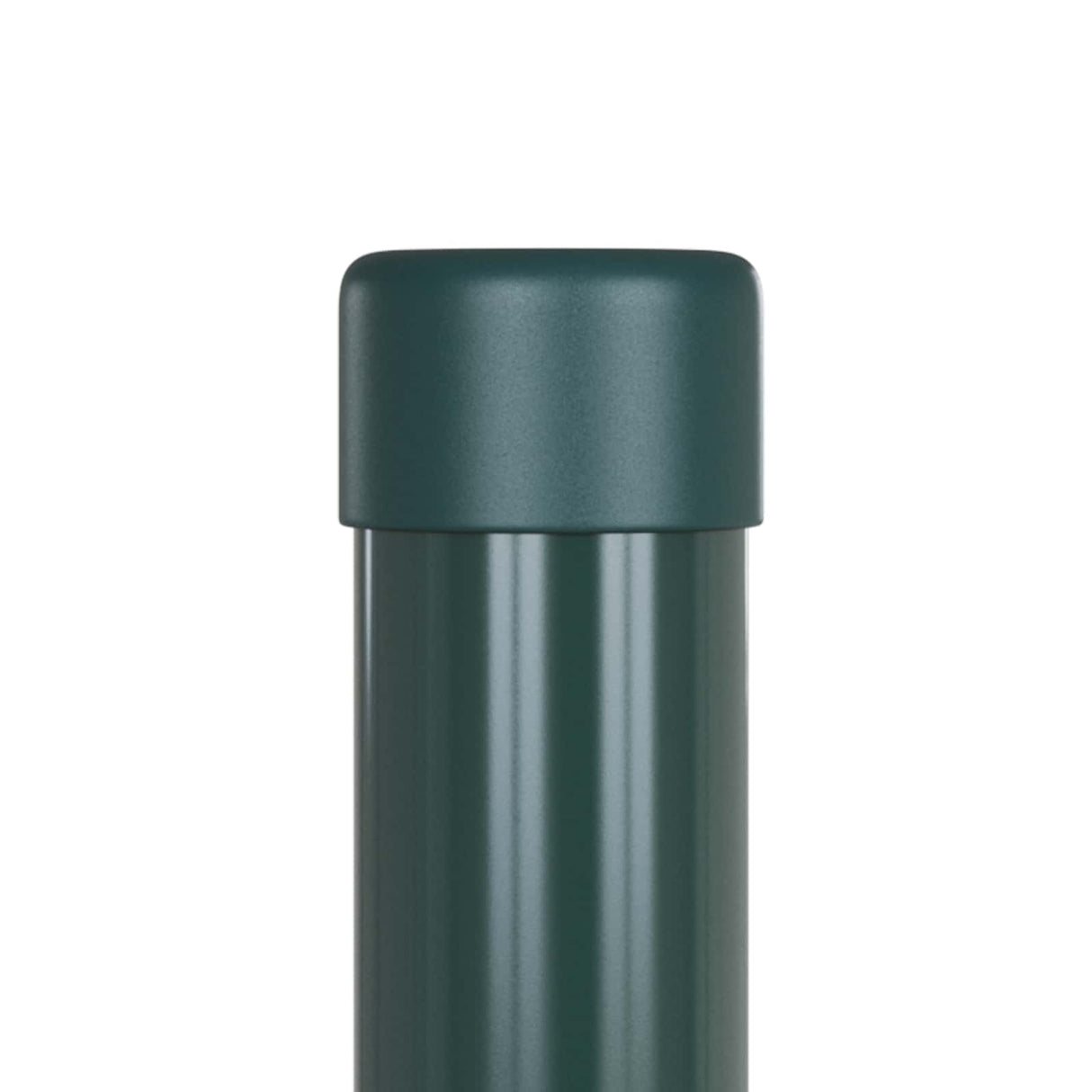 vidaXL Fence Post. 2 pcs Green 50 cm Powder-coated steel