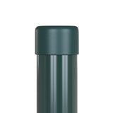 vidaXL Fence Post. 2 pcs Green 50 cm Powder-coated steel