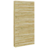 vidaXL Plantenplanken Bruin 90 x 15 x 180 cm Geïmpregneerd grenenhout