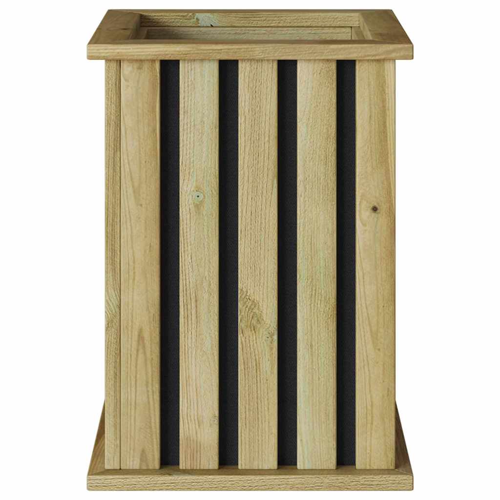 vidaXL Plantkisten Bruin 33 x 33 x 45 cm Geïmpregneerd grenenhout
