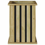 vidaXL Plantkisten Bruin 33 x 33 x 45 cm Geïmpregneerd grenenhout