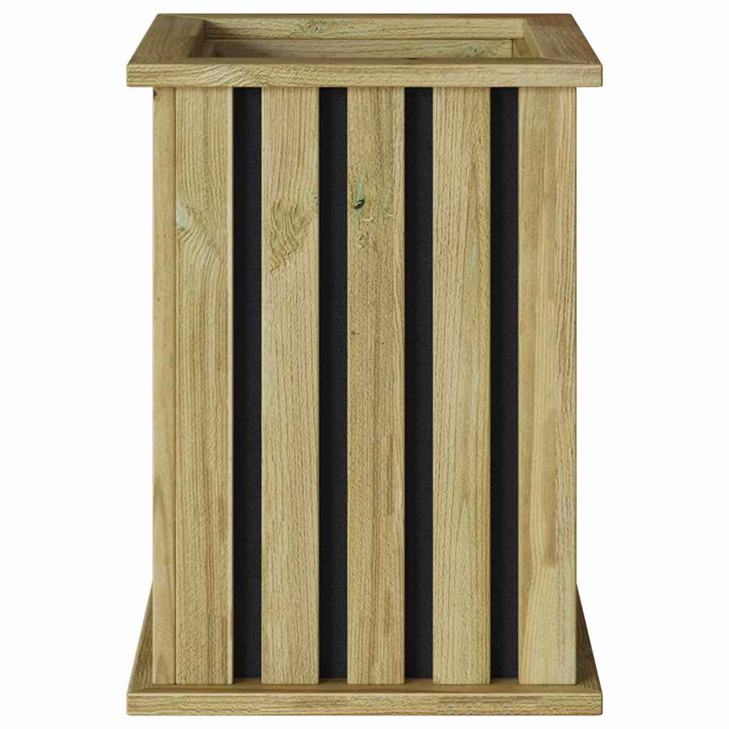 vidaXL Plantkisten Bruin 33 x 33 x 45 cm Geïmpregneerd grenenhout