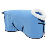 vidaXL Horse Blanket Full Aqua 75 cm Polar Fleece