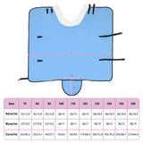 vidaXL Horse Blanket Full Aqua 75 cm Polar Fleece