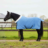 vidaXL Horse Blanket Full Aqua 75 cm Polar Fleece
