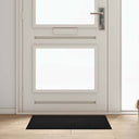 vidaXL Deurmat Antraciet 60 x 40 x 1.2 cm Teddy Stof