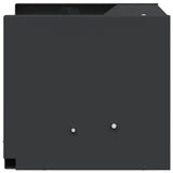 vidaXL Pellet Trap Box Black 29 x 22 x 20 cm Steel