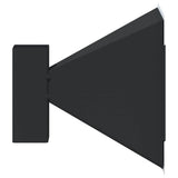 vidaXL Kogelvanger Zwart 17.5 x 17.5 x 17 cm Staal