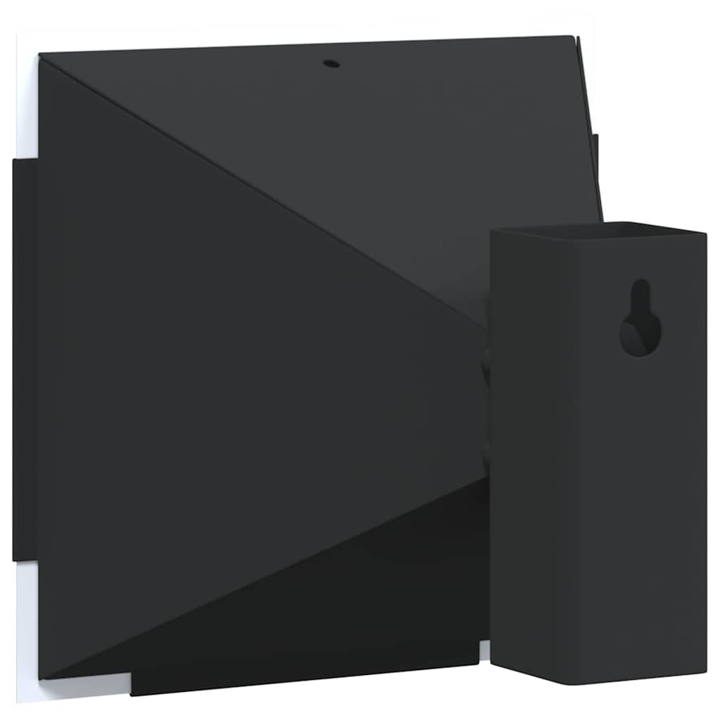 vidaXL Kogelvanger Zwart 17.5 x 17.5 x 17 cm Staal