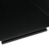vidaXL Kogelvanger Zwart 17.5 x 17.5 x 17 cm Staal