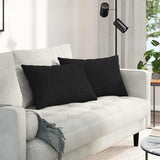 vidaXL Zitkussens 2 pcs Lichtgrijs 50 x 30 cm Stof