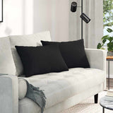 vidaXL Zitkussens 2 pcs Taupe 60 x 40 cm Stof