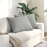 vidaXL Zitkussens 2 pcs Taupe 60 x 40 cm Stof