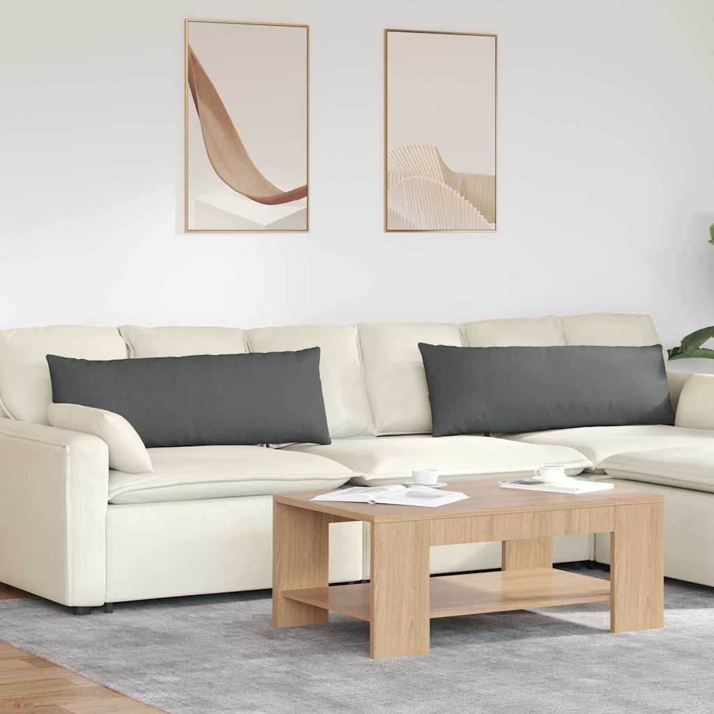 vidaXL Zitkussens 2 pcs Lichtgrijs 50 x 30 cm Stof