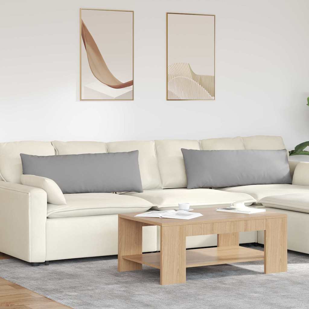 vidaXL Zitkussens 2 pcs Lichtgrijs 50 x 30 cm Stof
