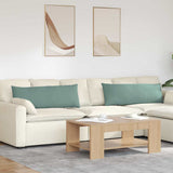 vidaXL Zitkussens 2 pcs Blauw 50 x 30 cm Corduroy stof