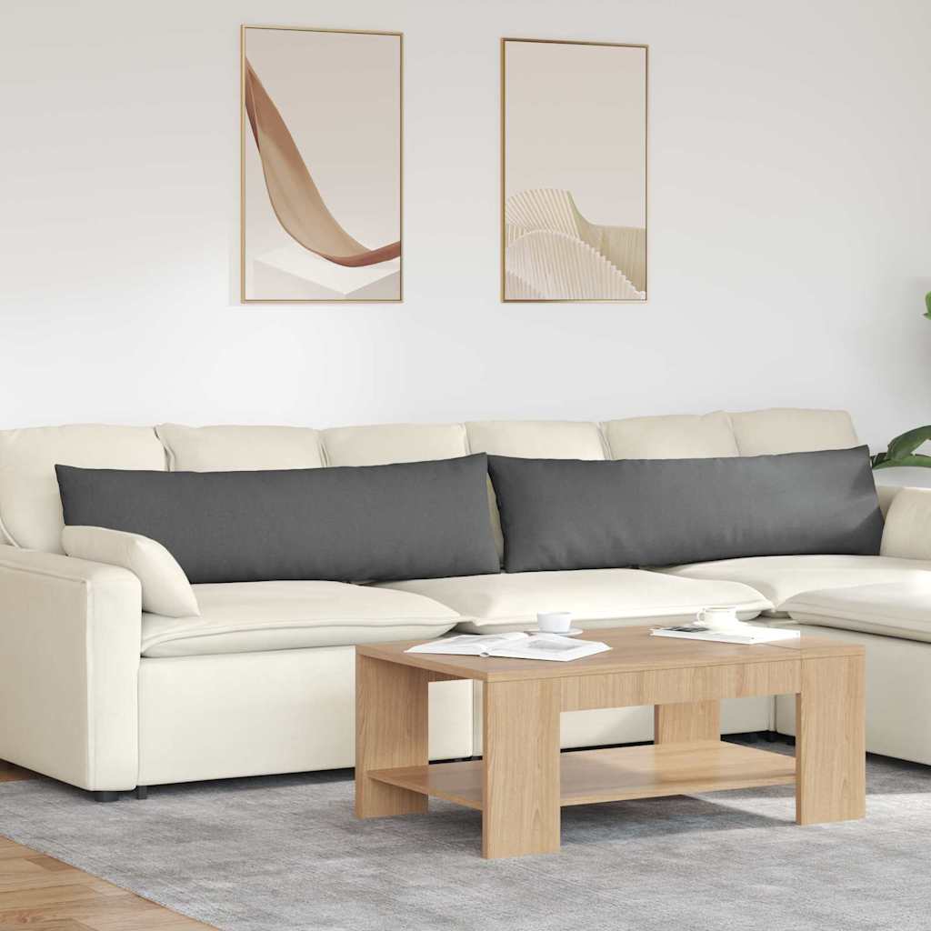 vidaXL Zitkussens 2 pcs Lichtgrijs 50 x 30 cm Stof