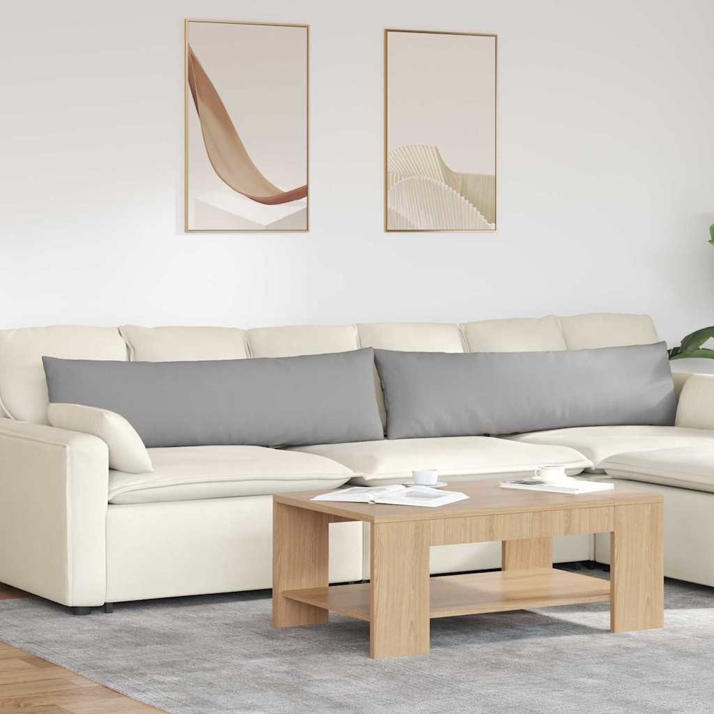 vidaXL Zitkussens 2 pcs Lichtgrijs 50 x 30 cm Stof