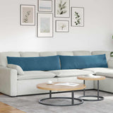 vidaXL Zitkussens 2 pcs Blauw 50 x 30 cm Corduroy stof