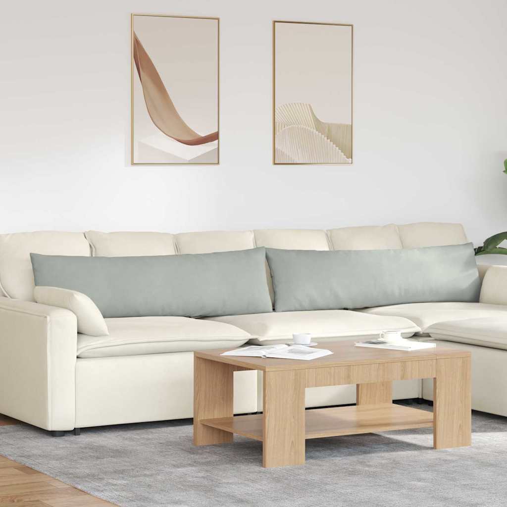 vidaXL Zitkussens 2 pcs Blauw 50 x 30 cm Corduroy stof