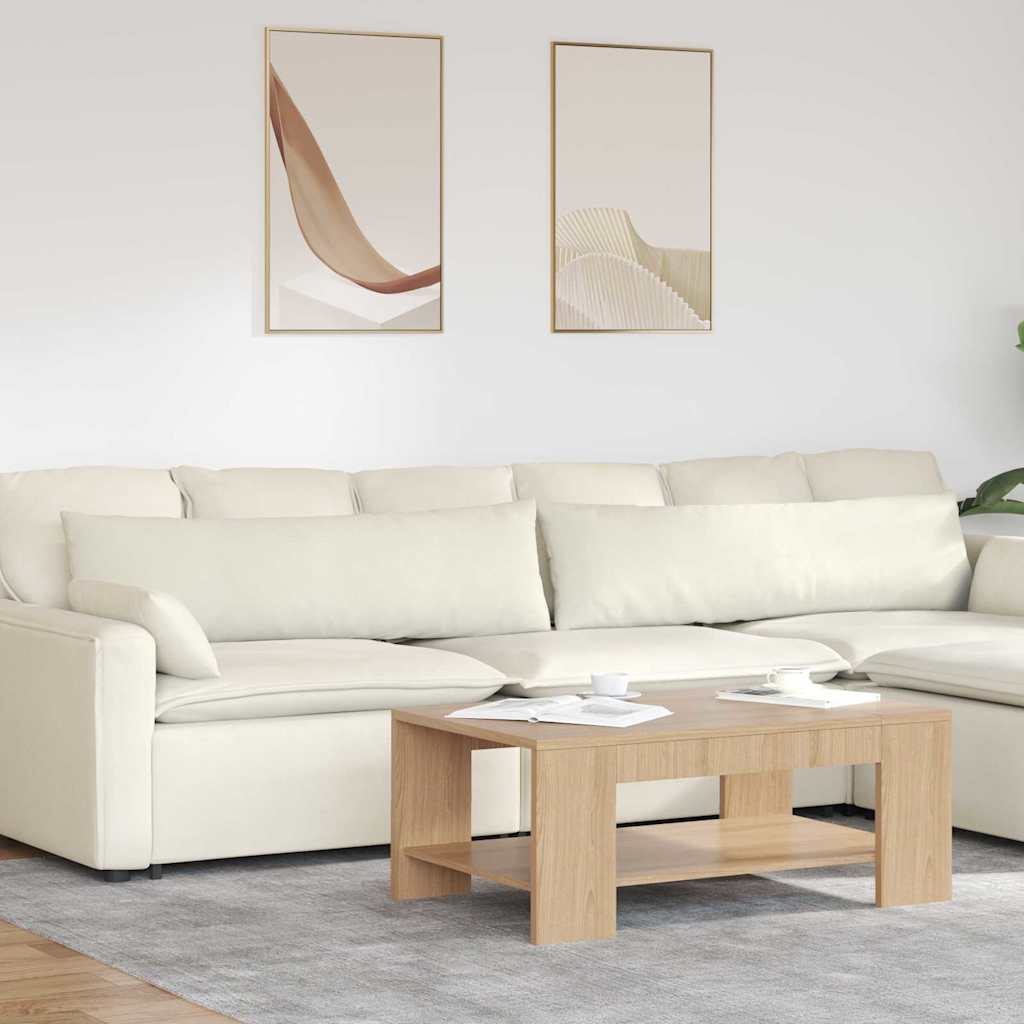 vidaXL Zitkussens 2 pcs Blauw 50 x 30 cm Corduroy stof