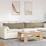 vidaXL Zitkussens 2 pcs Taupe 60 x 40 cm Stof