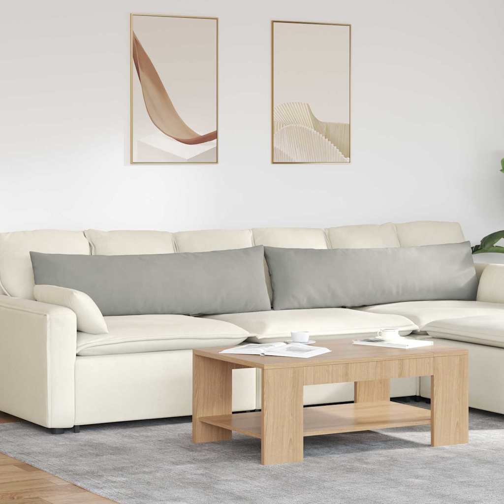 vidaXL Zitkussens 2 pcs Taupe 60 x 40 cm Stof
