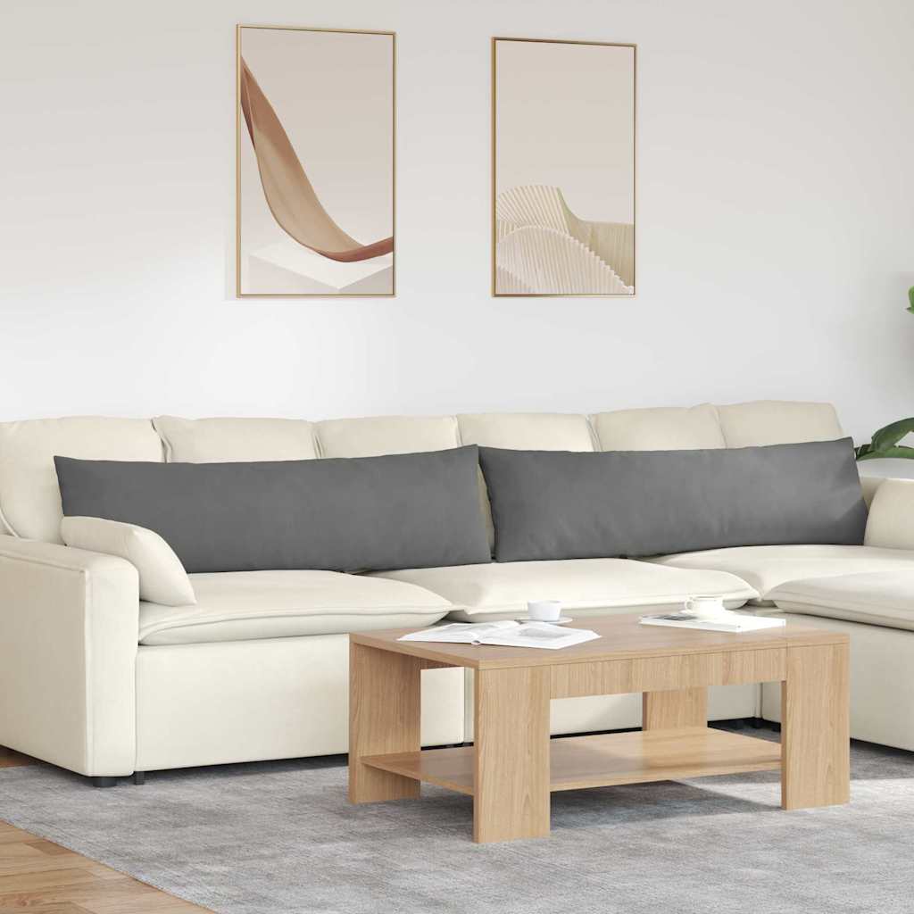 vidaXL Zitkussens 2 pcs Taupe 60 x 40 cm Stof
