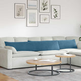vidaXL Zitkussens 2 pcs Blauw 50 x 30 cm Corduroy stof