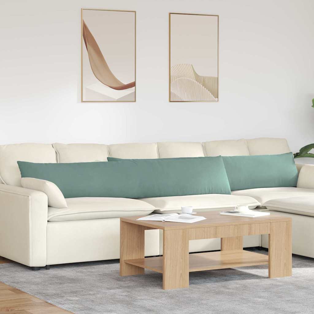 vidaXL Zitkussens 2 pcs Blauw 50 x 30 cm Corduroy stof
