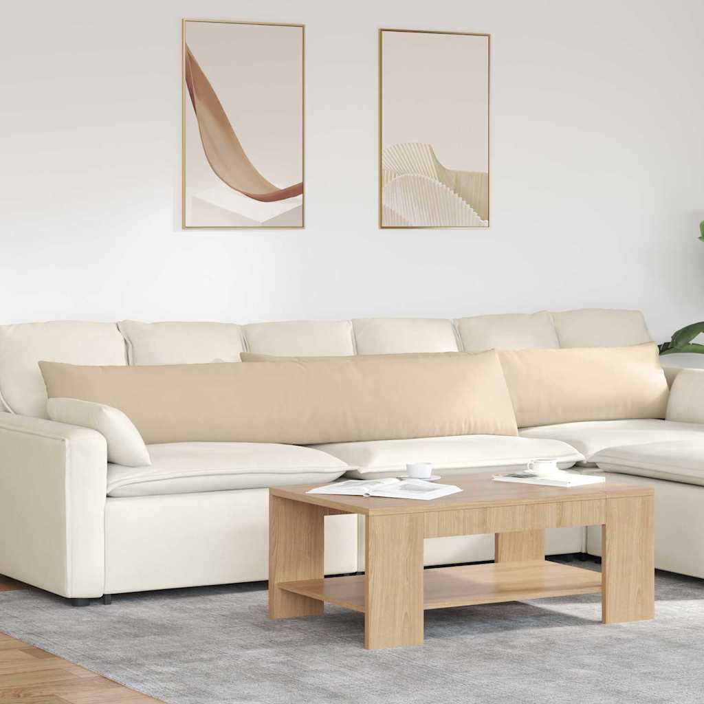 vidaXL Zitkussens 2 pcs Taupe 60 x 40 cm Stof