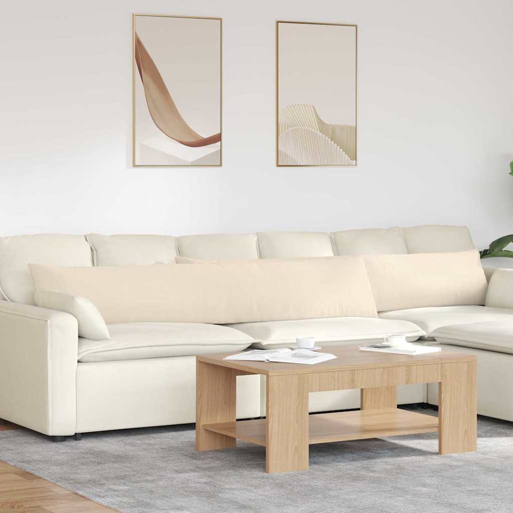 vidaXL Zitkussens 2 pcs Taupe 60 x 40 cm Stof