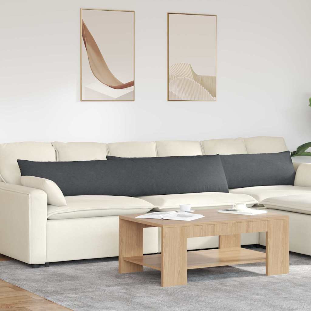 vidaXL Zitkussens 2 pcs Lichtgrijs 50 x 30 cm Corduroy stof