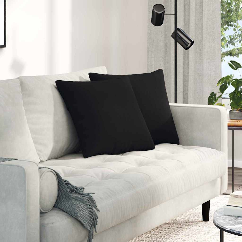 vidaXL Zitkussens 2 pcs Taupe 60 x 40 cm Stof