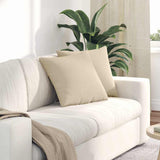 vidaXL Zitkussens 2 pcs Taupe 60 x 40 cm Stof