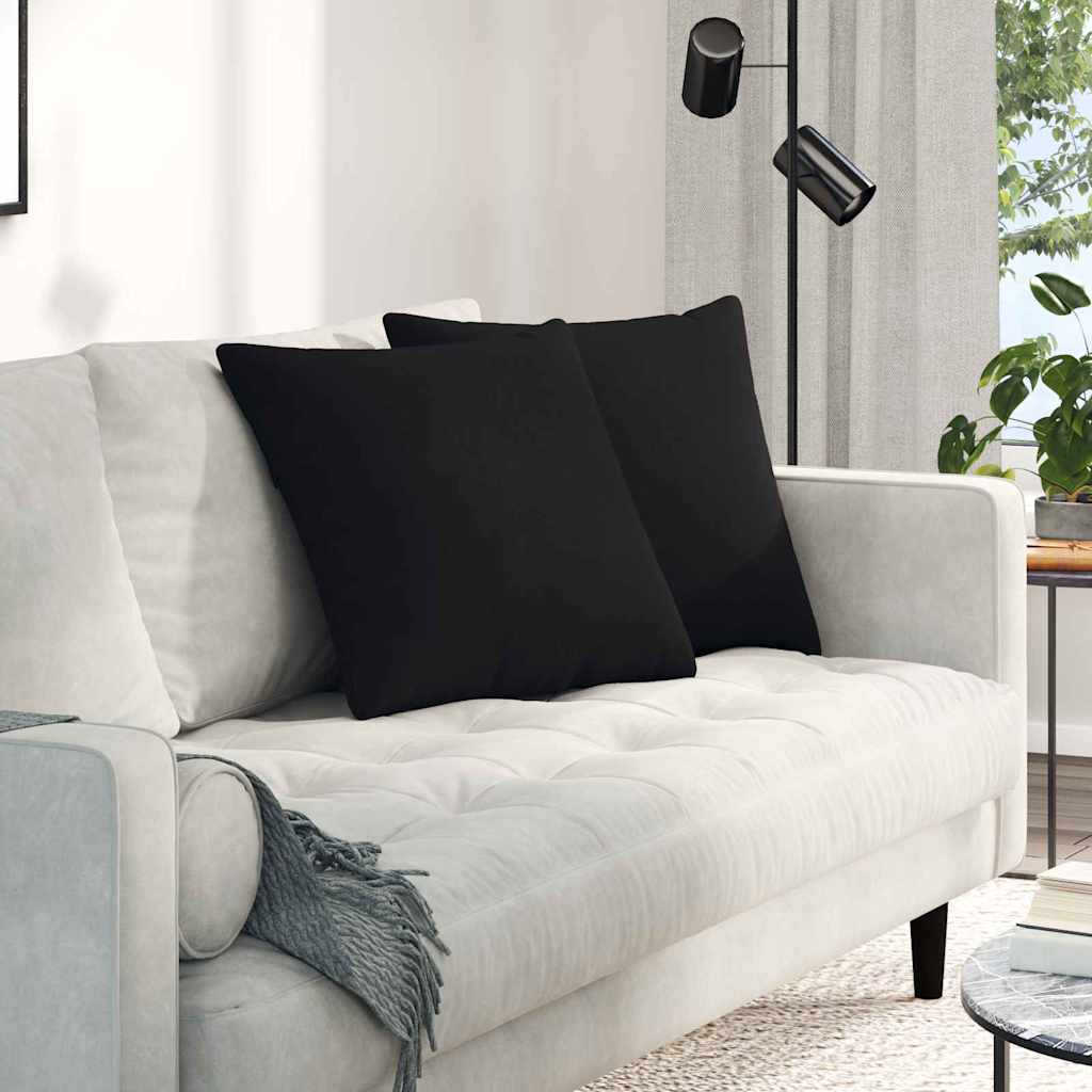 vidaXL Zitkussens 2 pcs Taupe 60 x 40 cm Stof