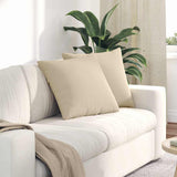 vidaXL Zitkussens 2 pcs Taupe 60 x 40 cm Stof
