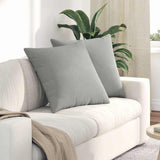 vidaXL Zitkussens 2 pcs Taupe 60 x 40 cm Stof