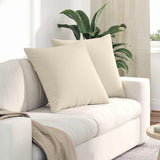 vidaXL Zitkussens 2 pcs Taupe 60 x 40 cm Stof